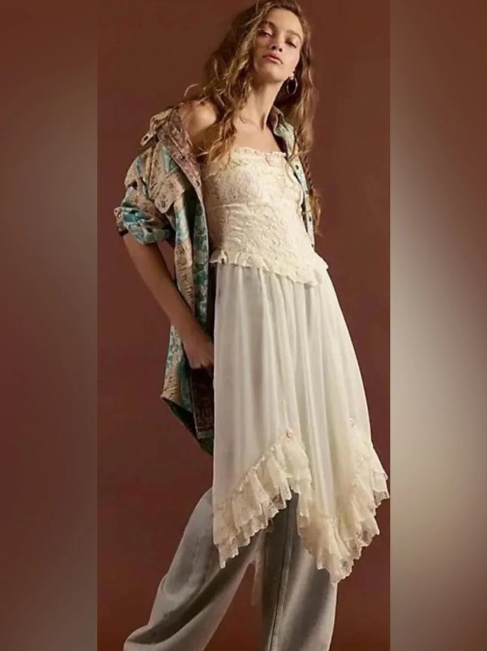 Free people Jocelyn maxi tunic NWT